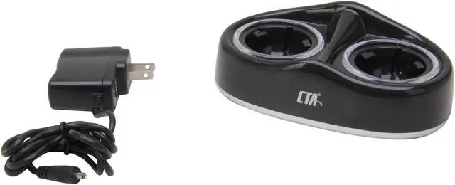 Alt view image 6 of 7 - CTA Dual Port Charging Station for PlayStation Move Controllers