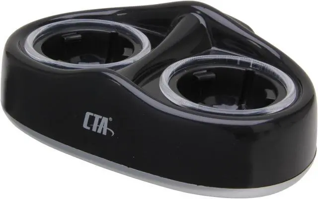 Alt view image 4 of 10 - CTA Triple Port Charging Station for PlayStation Move Controllers & Sixaxis Controller