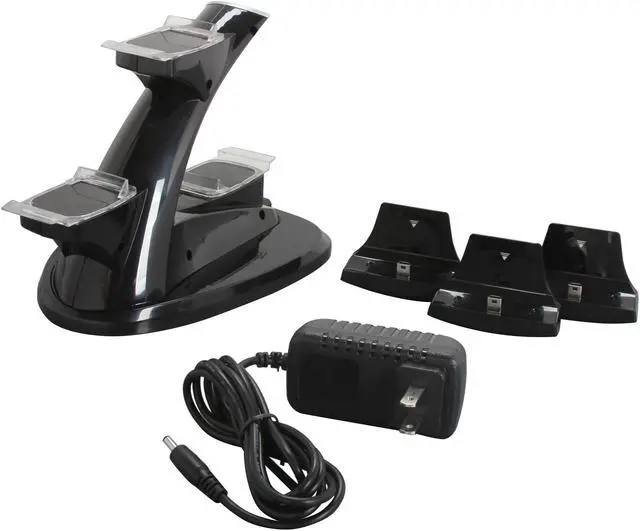 Alt view image 5 of 6 - CTA Vertical Induction charger for PS3 controllers with AC Adapter