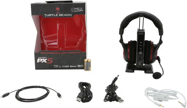 Alt view image 12 of 12 - Turtle Beach Ear Force PX5 Programmable Wireless Headset Dolby 7.1 Surround Sound with Bluetooth