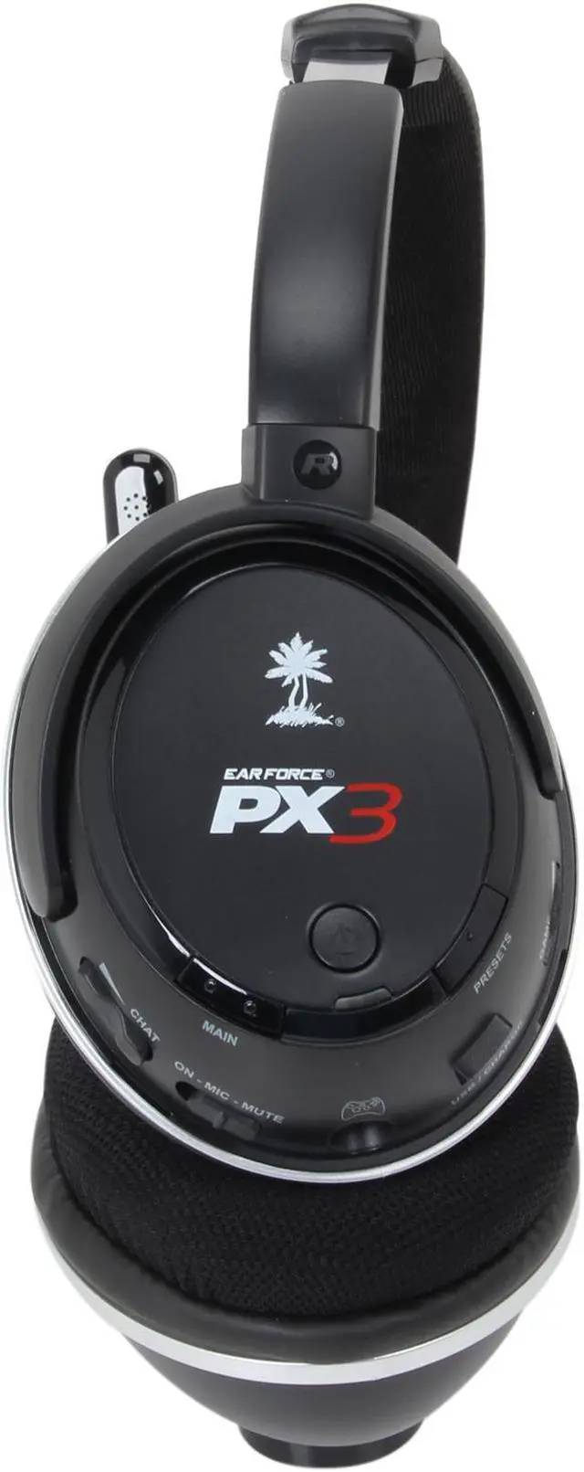 Alt view image 8 of 15 - Turtle Beach Ear Force PX3 Programmable Wireless Gaming Headset