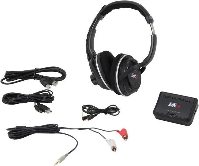 Alt view image 11 of 15 - Turtle Beach Ear Force PX3 Programmable Wireless Gaming Headset