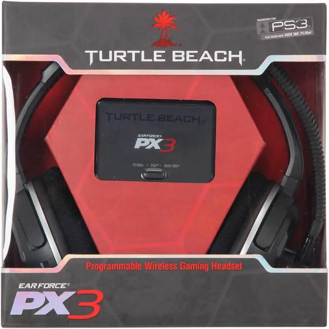 Alt view image 15 of 15 - Turtle Beach Ear Force PX3 Programmable Wireless Gaming Headset