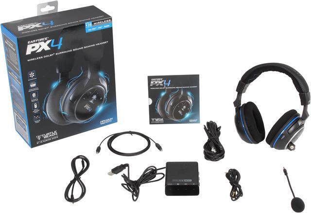 Alt view image 9 of 8 - Turtle Beach Ear Force PX4 Gaming Headset for PlayStation 4