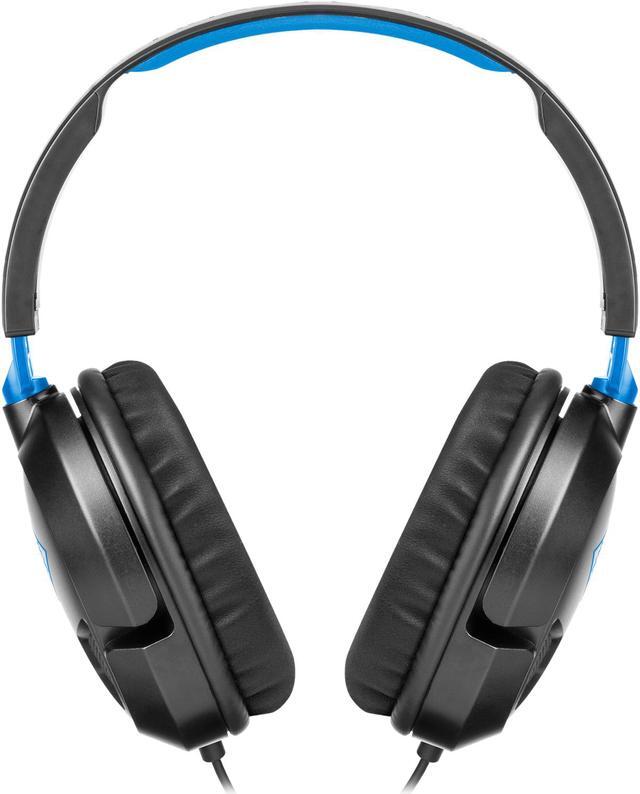 Alt view image 6 of 10 - Turtle Beach Recon 50P Stereo Gaming Headset for PS5, PS4 & PC - Black/Blue