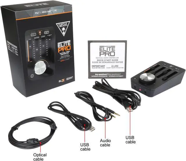 Alt view image 7 of 7 - Turtle Beach - Elite Pro Tactical Audio Controller - DTS Headphone:X 7.1 Surround Sound and Superhuman Hearing - Tournament Gaming - Xbox One, PS4 and PC