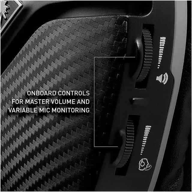 Alt view image 14 of 20 - Turtle Beach Recon 200 Amplified Gaming Headset for Xbox Series X|S, Xbox One, PS5, PS4, Nintendo Switch & PC - Black