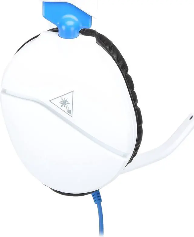 Alt view image 3 of 8 - Turtle Beach Recon 70 Gaming Headset for PS5, PS4 & PC - White / Blue