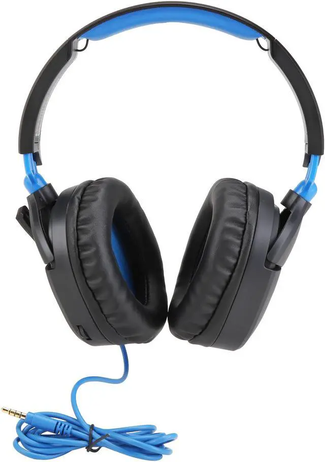 Alt view image 4 of 8 - Turtle Beach Recon 70 Gaming Headset for PS5, PS4 & PC - Black / Blue