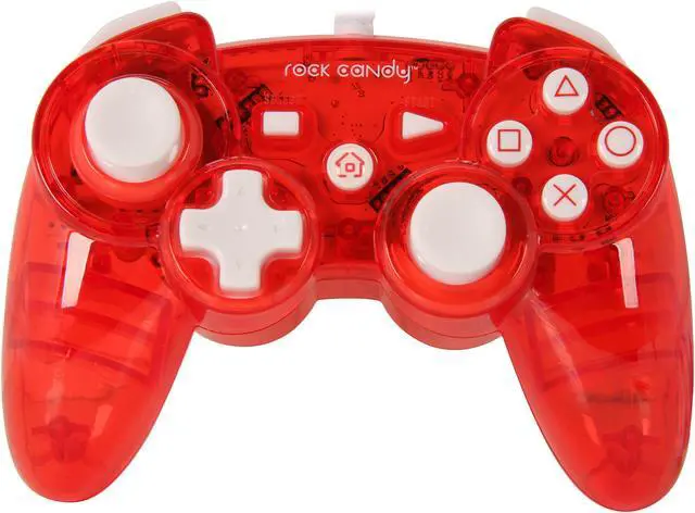 Alt view image 2 of 5 - PDP Rock Candy PS3 Controller (Red)