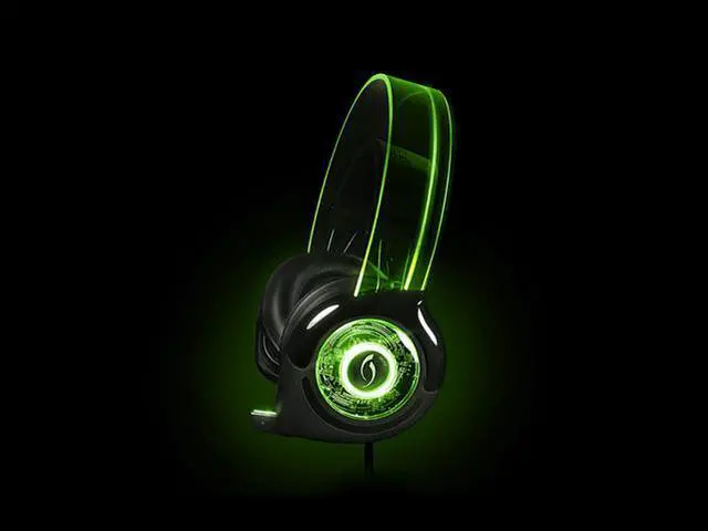 Alt view image 2 of 2 - PDP PS3 Afterglow Wireless Headset Green