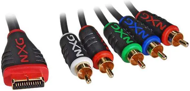 Main image of NXG NX-GMPS6212 Game Gadgets PlayStation3 Component Video with Analog Audio Cable