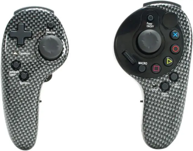 Alt view image 2 of 5 - TekNmotion Dual SFX Evolution Wireless Controller for Sony PS3