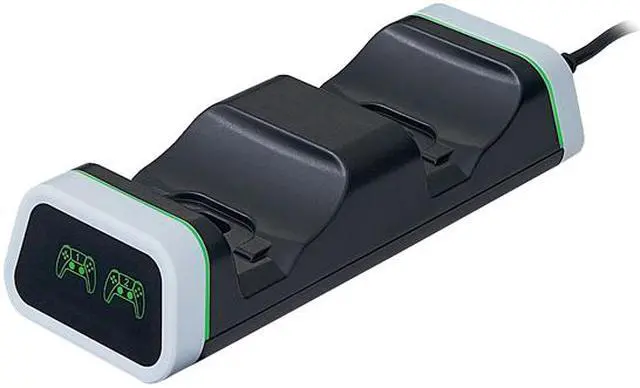 Alt view image 2 of 7 - VERBATIM 70725 Dual Charging Stand for use with PlayStation 5 DualSense Wireless Controller -