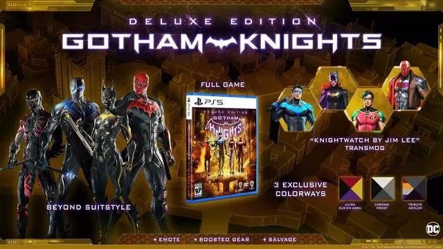 Alt view image 2 of 5 - Gotham Knights Deluxe Edition - PS5 Video Games