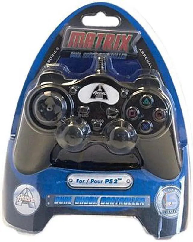 Alt view image 2 of 2 - Arsenal PS2 Matrix Controller - Black