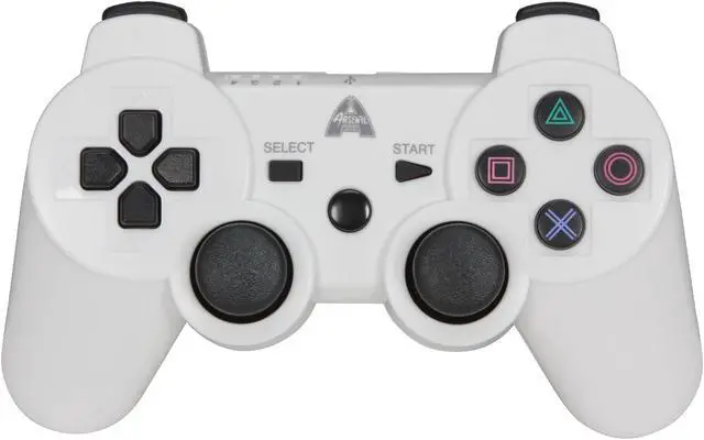 Alt view image 2 of 5 - Arsenal PS3 bluetooth controller, white
