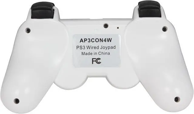 Alt view image 4 of 5 - Arsenal PS3 bluetooth controller, white