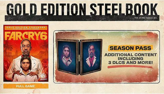 Alt view image 3 of 6 - Far Cry 6 Gold Steelbook Edition - Playstation 5