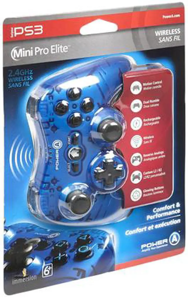 Alt view image 6 of 7 - PowerA Mini Pro Elite Wireless PS3