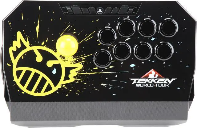 Alt view image 7 of 8 - Qanba Drone Joystick Tekken World Tour Edition - PlayStation 4, PlayStation 3 and PC