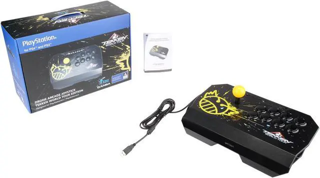 Alt view image 8 of 8 - Qanba Drone Joystick Tekken World Tour Edition - PlayStation 4, PlayStation 3 and PC