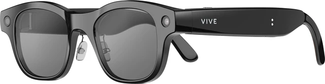 Alt view image 5 of 6 - VIVE Eagle™ AI Glasses – Square (Wayfarer), Black, Sunglass Lens