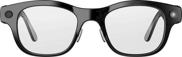 Alt view image 2 of 6 - VIVE Eagle™ AI Glasses – Square (Wayfarer), Black, Clear Lens