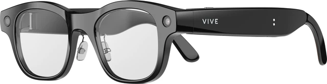 Alt view image 5 of 6 - VIVE Eagle™ AI Glasses – Square (Wayfarer), Black, Clear Lens