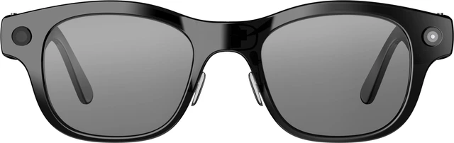 Alt view image 5 of 6 - VIVE Eagle™ AI Glasses – Square (Wayfarer), Black, Adaptive Lens