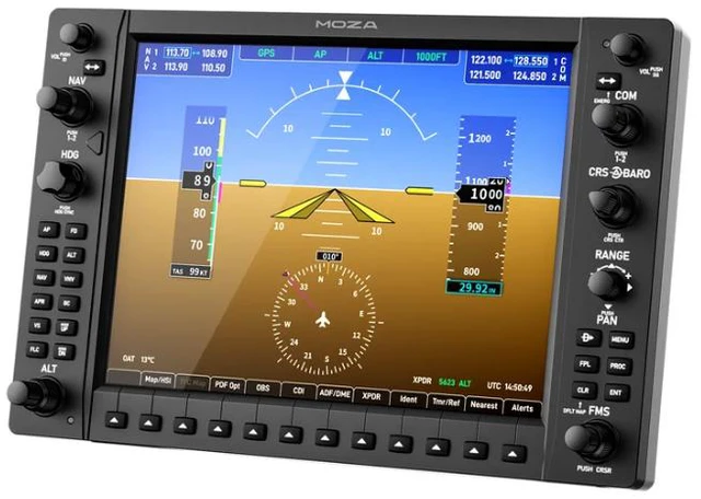 Alt view image 3 of 4 - MOZA MGX1000 Instrument Panel