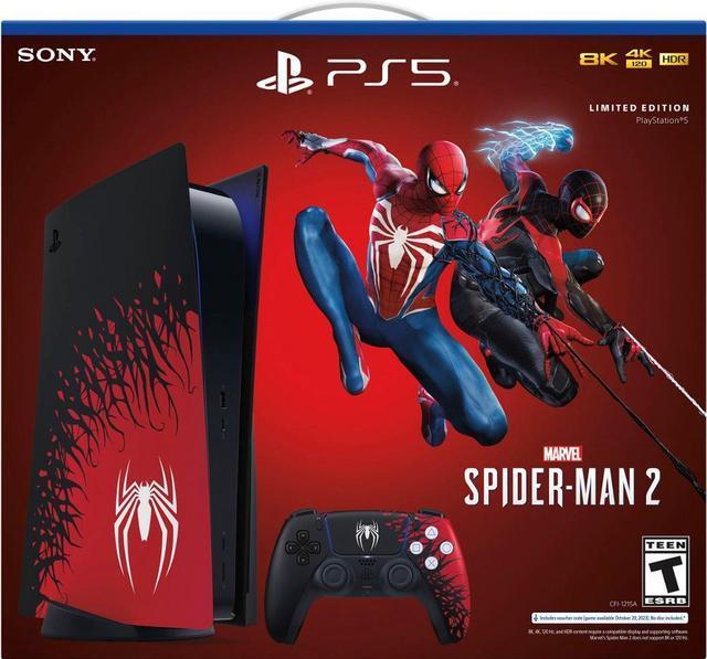 Alt view image 6 of 8 - PlayStation®5 Console – Marvel’s Spider-Man 2 Limited Edition Bundle