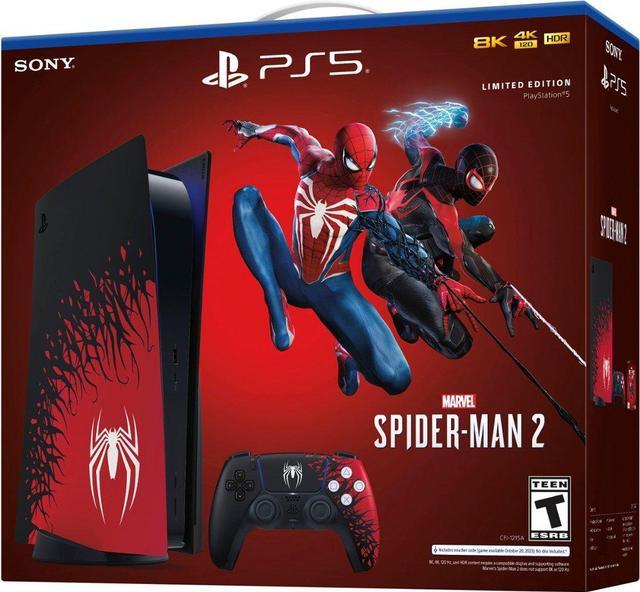 Alt view image 8 of 8 - PlayStation®5 Console – Marvel’s Spider-Man 2 Limited Edition Bundle