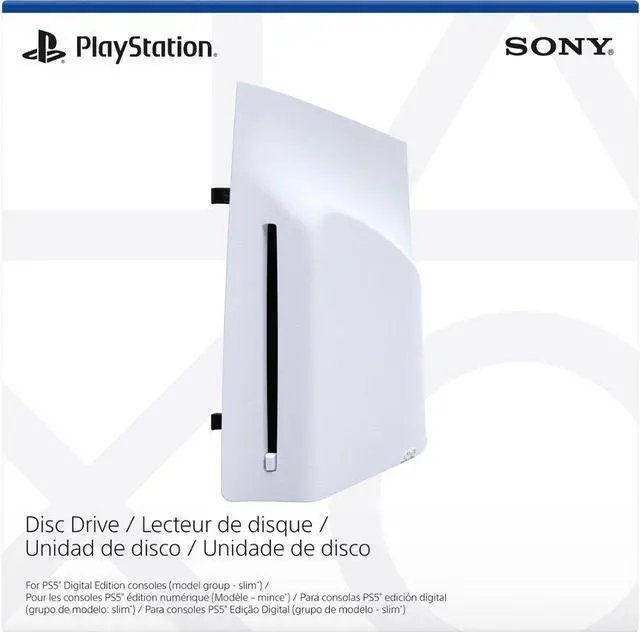 Alt view image 3 of 5 - PlayStation 5 Slim Digital Disc Drive Attachment