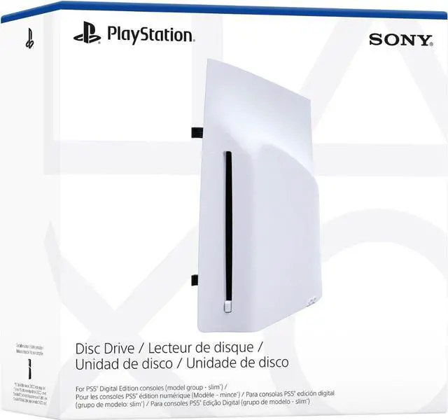 Alt view image 4 of 5 - PlayStation 5 Slim Digital Disc Drive Attachment