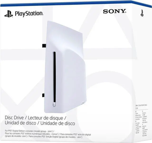 Alt view image 5 of 5 - PlayStation 5 Slim Digital Disc Drive Attachment