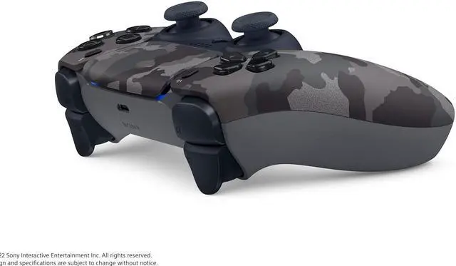 Alt view image 2 of 11 - PlayStation DualSense Wireless Controller - Gray Camo