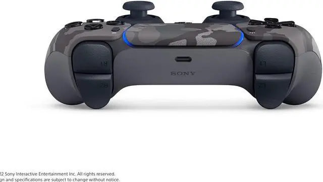 Alt view image 10 of 11 - PlayStation DualSense Wireless Controller - Gray Camo