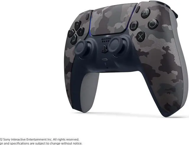 Alt view image 11 of 11 - PlayStation DualSense Wireless Controller - Gray Camo