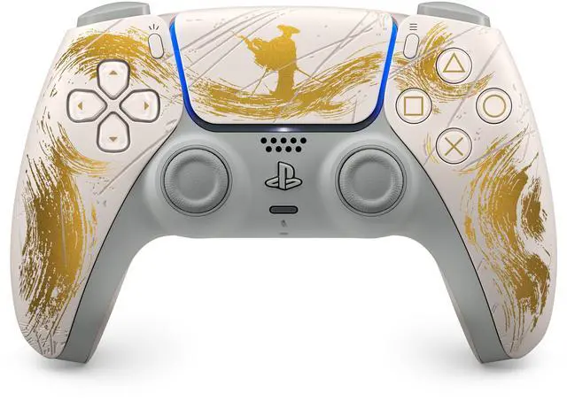 Alt view image 2 of 8 - DualSense® Wireless Controller – Ghost of Yotei Gold Limited Edition