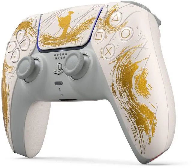 Alt view image 6 of 8 - DualSense® Wireless Controller – Ghost of Yotei Gold Limited Edition