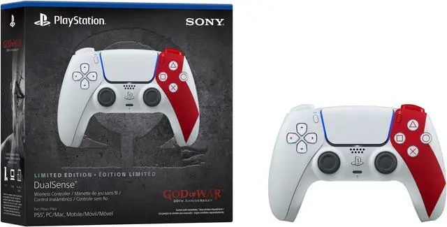DualSense® Wireless Controller – God of War™ 20th Anniversary Limited Edition