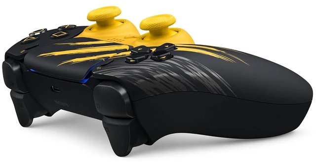 Alt view image 3 of 7 - DualSense® Wireless Controller – Marvel’s Wolverine Battle Yellow Limited Edition