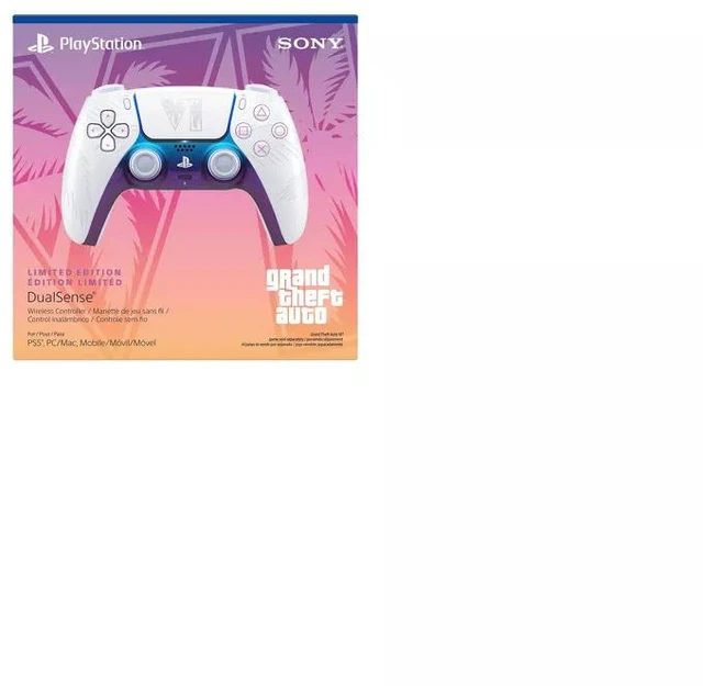 Alt view image 9 of 9 - DualSense® Wireless Controller – Grand Theft Auto VI White Limited Edition