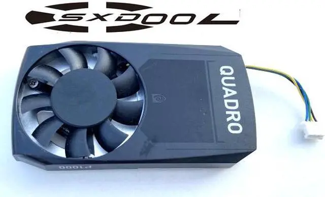 Alt view image 2 of 4 - Original for QUADRO P1000 graphics card fan MAGK MGT5012XB-W10 K620 P620 P400 P600 cooling fan