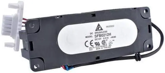 Alt view image 6 of 6 - Original Delta SFB0212H 12V 0.51A double fan blower server power cooling fan combination 125X45X38mm