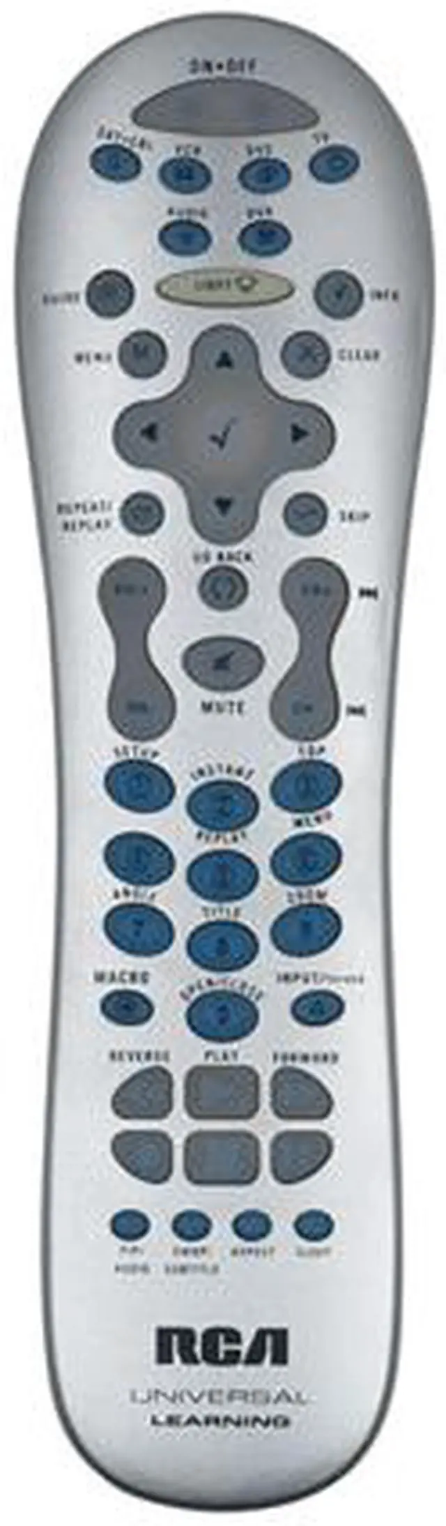 Main image of RCA RCR815 Universal Infrared 8 Device HDTV Learning Remote with Macros
