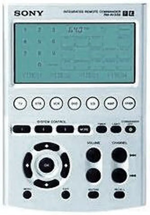 Main image of SONY RM-AV3100 Universal Infrared Fully Editable Remote Control