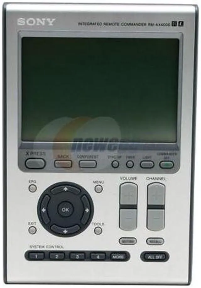 Alt view image 3 of 8 - SONY RM-AX4000 Universal Infrared 16-Device Remote Control