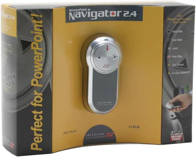 Alt view image 8 of 8 - SMK-LINK VP4150 Presentation Remotepoint Navigator 2.4